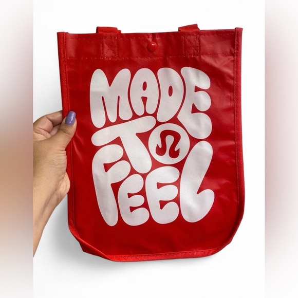 Lululemon Red Tote Bag - Picture 3 of 3